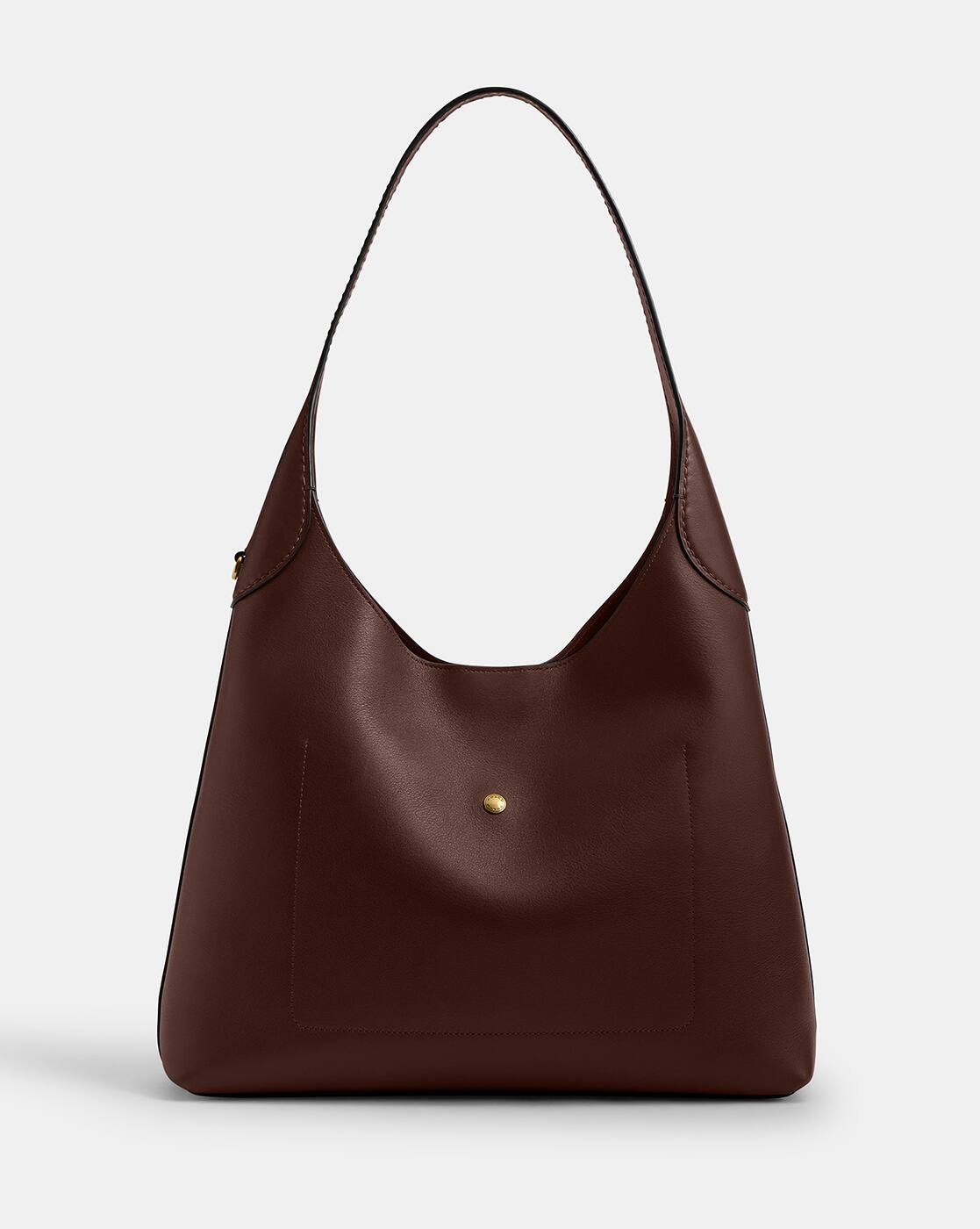 Buy Coach Brooklyn 34 Shoulder Bag | Brown Color Women | AJIO LUXE