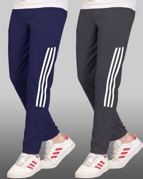 neonomad Men Striped Pack of 2 Track Pants-picture-25
