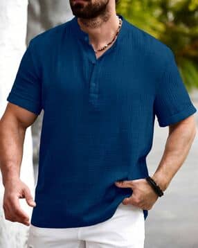 neonomad Men Regular Fit Short Kurta-picture-10
