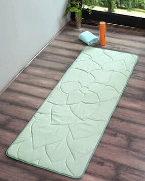 saral home Floral Antiskid Yoga Mat 6' x 2'-picture-15