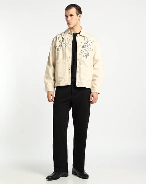 Buy Ecru Jackets & Coats for Men by Altheory by AZORTE Online