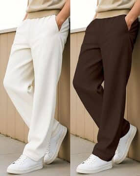 buda jeans co Men Relaxed Fit Mid-Rise Trousers-picture-45