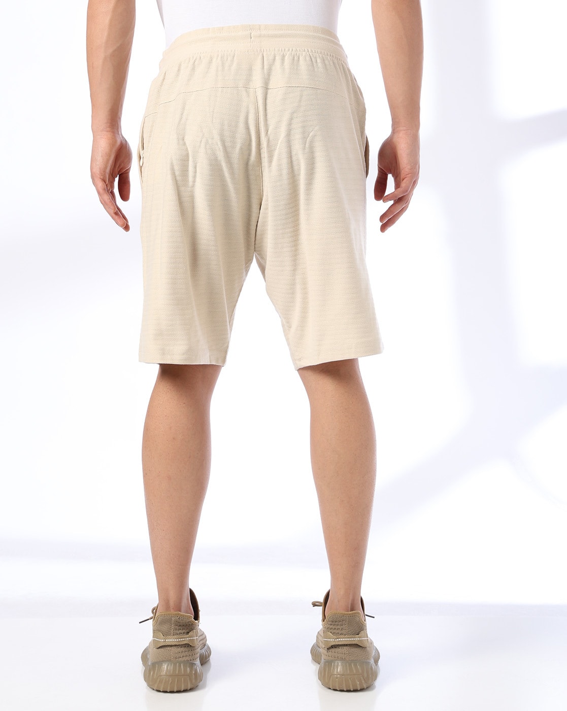 Buy Beige Shorts & 3/4ths for Men by Teamspirit Online | Ajio.com