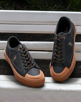 u.s. polo assn. Men Round Toe Lace-Up Fastening Sneakers-picture-46