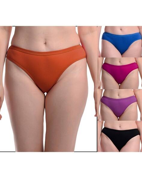 BEACH CURVE Women Pack of 3 Cotton Briefs