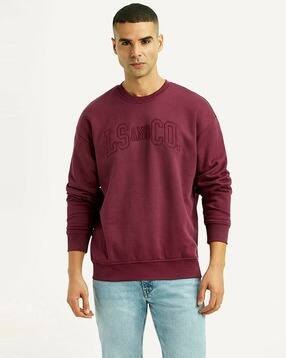 levi's Men Typographic Embossed Regular Fit Sweatshirt-picture-18