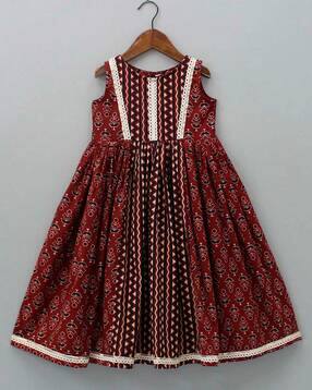 Girls Fit and Flare Dress