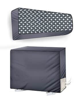 the furnishing tree Printed Waterproof & Dustproof Split AC Cover-2 Ton-picture-7