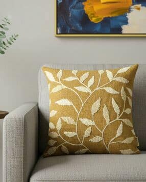 anwyn Handloom Square Embroidered Cushion Cover-picture-35