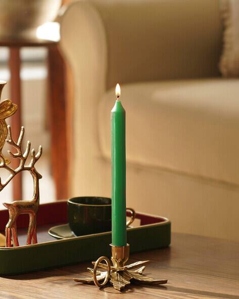 Pure Home And Living Set of 2 Spiced Apple Tapered Candles