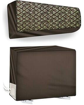 the furnishing tree Set of 2 Printed Waterproof & Dustproof Indoor & Outdoor Split AC Coves-1.5 Ton-picture-4