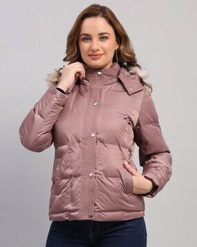 monte carlo Women Regular Fit Puffer Jacket-picture-23