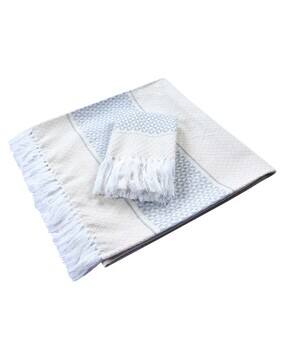 saral home Cotton Bath & Hand Towel Towel Sets 59" x 30" -picture-26