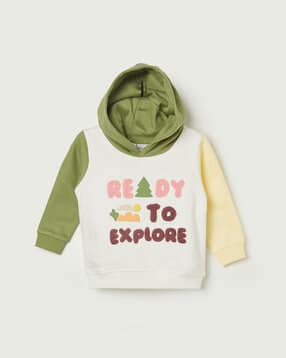 juniors by lifestyle Boys Embroidered Hooded Sweatshirt-picture-34