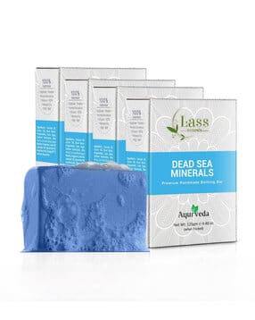 Women Pack of 4 Dead Sea Minerals Bath Soaps