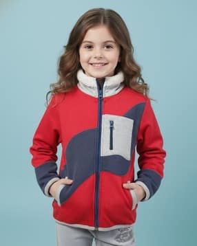 Girls Bomber Jacket-image-19