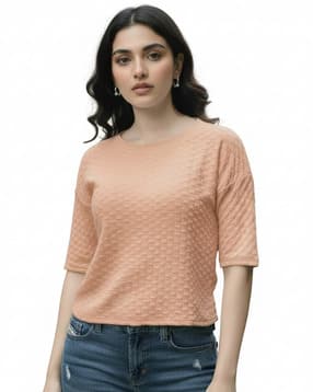 zilcon Women Patterned Loose Fit Top-picture-14