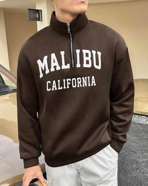 EYEBOGLER Men Regular Fit Printed Sweatshirt