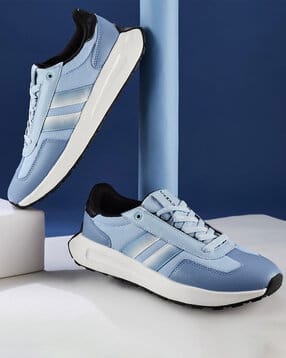 Men Round-Toe Lace-Up Running Shoes