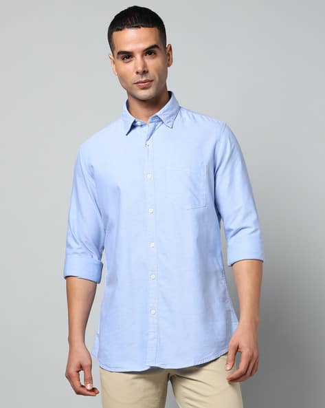 VHSPORT Men Slim Fit Shirt