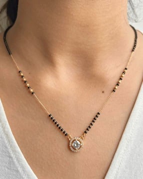 zeraki jewels Women Stone-Studded Mangalsutra-picture-10