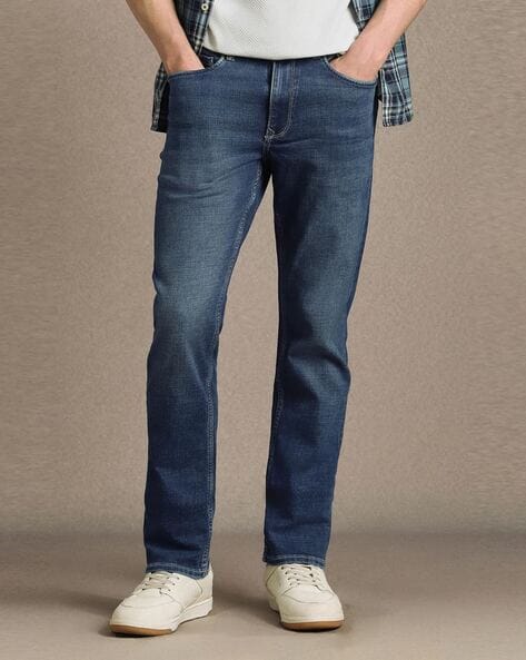 LOUIS PHILIPPE Men Mid-Rise Slim Fit Jeans