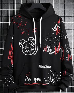 buda jeans co Men Regular Fit Graphic Hoodie-picture-22