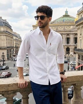 buda jeans co Men Regular Fit Shirt with Spread Collar-picture-23
