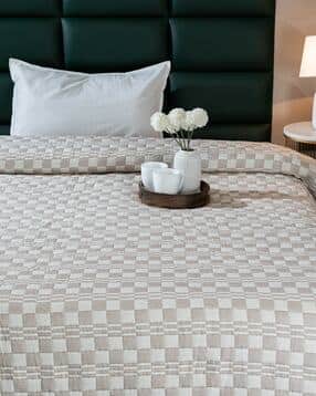 saral home Cotton Dibbi Quilt with Pillow Cover-picture-13