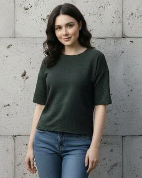 zilcon Women Patterned Loose Fit Top-picture-29