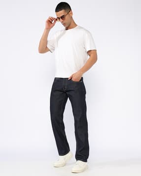 gas Men Jaxon Straight Fit Mid-Rise Selvedge Jeans-picture-30