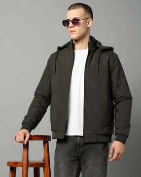 fort collins Men Regular Fit Jacket with Detachable Hood-picture-16