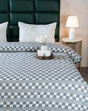 saral home Cotton Dibbi Quilt with Pillow Cover-picture-21