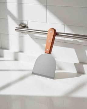 we3 Stainless Steel with Wooden Handle Turner Spatula-picture-34