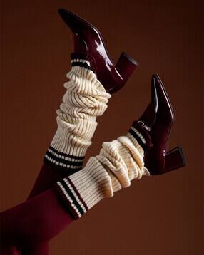 theater Women Ribbed Leg Warmer-picture-47