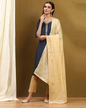 biba Women Embroidered Dupatta-picture-15