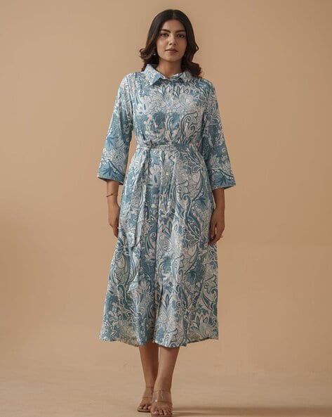 Nyrika Women Paisley Print A-Line Dress