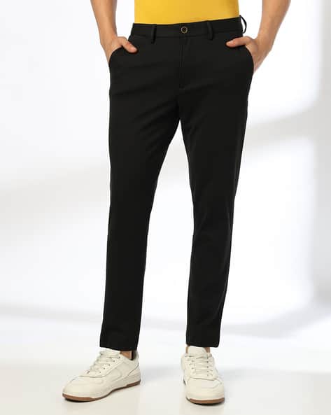 NETPLAY Men Slim Fit Mid-Rise Chinos