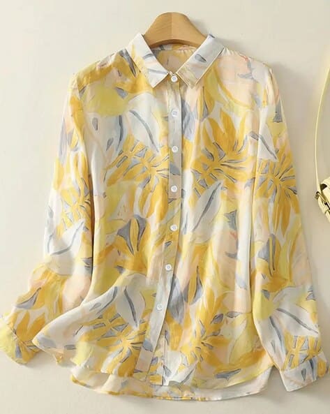 Buda Jeans Co Women Relaxed Fit Printed Shirt