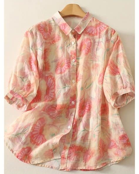 SVARAA Women Floral Printed Top