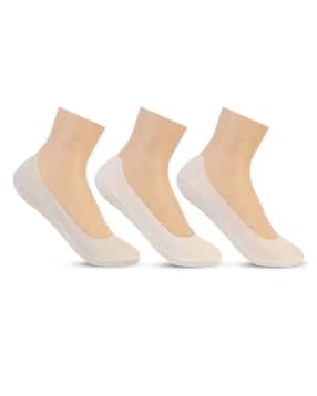 bonjour Women Pack of 3 Invisible Socks-picture-37