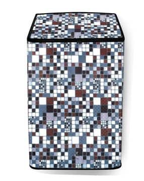 the furnishing tree Geometric Print Waterproof & Dustproof Washing Machine Cover-8 kg-picture-19
