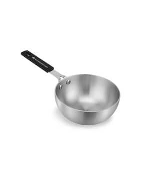 wonderchef Stainless Steel Mini Wok Tadka Pan - 650 ml -picture-24