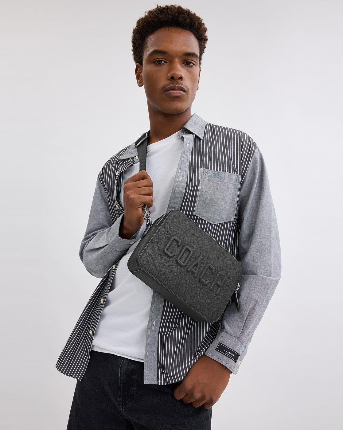 バッグ OLD COACH One Sholder Bag Charcoal Grey 23897322_54107480_322.jpg