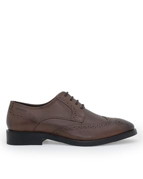 Men Derbys with Genuine leather upper
