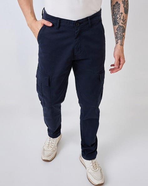 SPYKAR Men Straight Fit Cargos