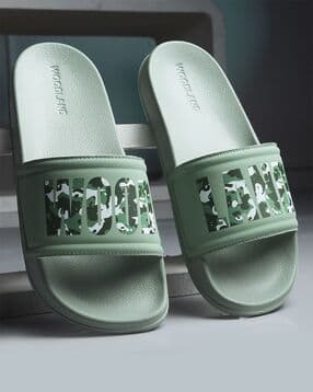 Men Camouflage Print Slides-image-48