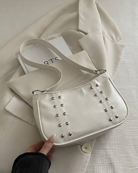 Lulu & Sky Women Shoulder Bag with Metal Accent