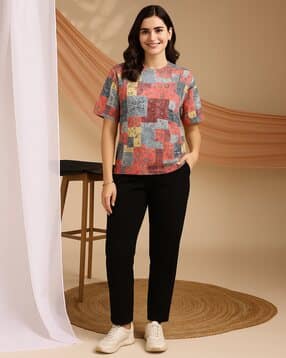 revangi Women Printed 2-Piece Co-Ord Set-picture-38