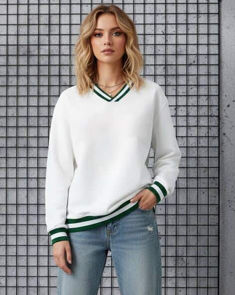 Buda Jeans Co Women Drop-Shoulder Pullover